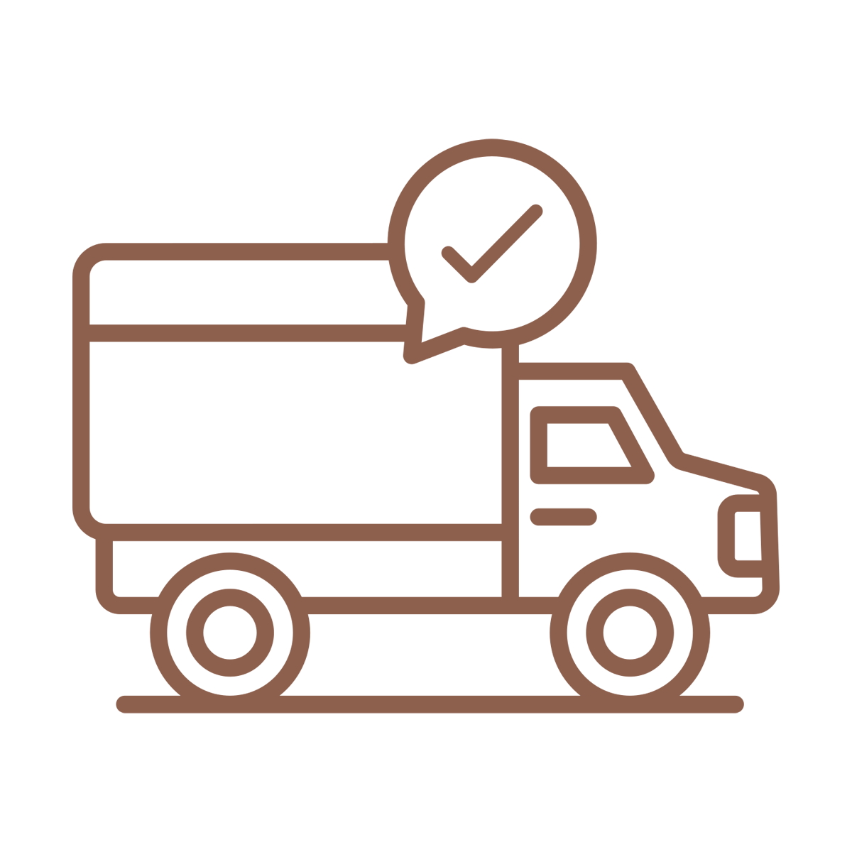 We deliver your order door to door.