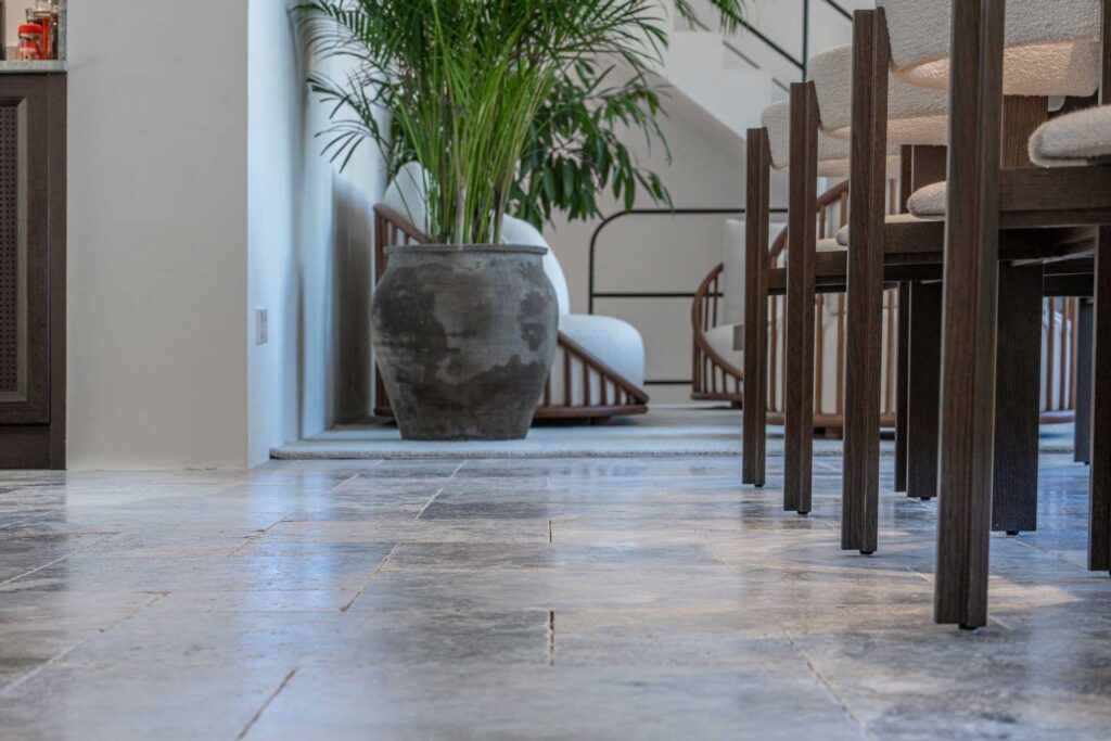 Suelo salón · Villa Sóller