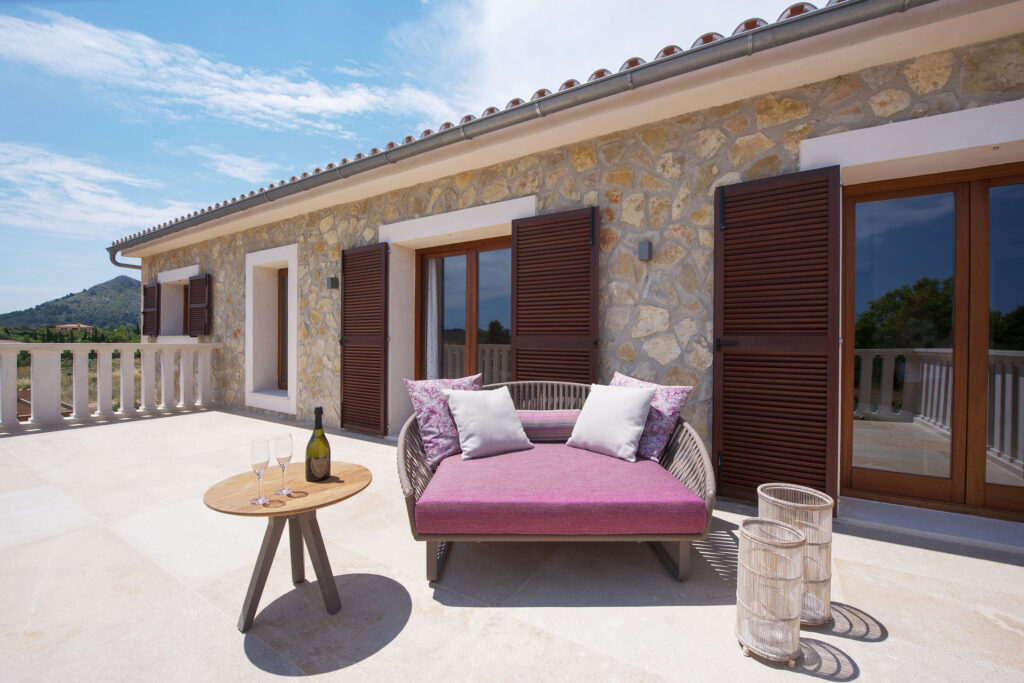 Terraza superior, Casa Alcúdia