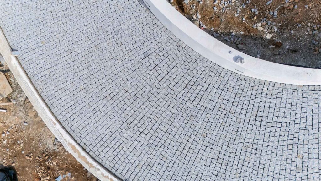 Kopfsteinpflaster in Bunyola